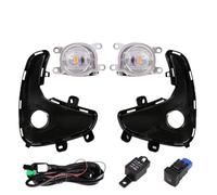 Qsnfda Circulation Diurne Pour Toyota Pour Yaris Pour Vios 2020-2022 LED Phares Antibrouillard Feux Diurnes DRL Pare-chocs Avant Lumières Du Jour(LED Yellow)