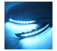Qsnfda Circulation Diurne Pour VOLVO Pour XC90 2007-2013 LED Feux Diurnes DRL Lumière Du Jour Étanche Antibrouillard Voiture-style Clignotant(White yellow blue,Running)