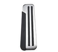Qsnfda Couvre Pédale Couvre-pédales Acier Inoxydable, Antidérapant sans Perceuse, pour Duster, pour Scenic 3, pour Koleos, pour QM6 AT MT LHD RHD Pédales Voiture