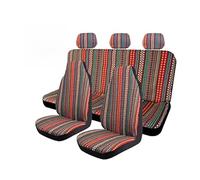 Qsnfda Couvre Siège Housse De Protection Universelle pour Siège Auto Compatible avec Plupart des De Volant(10 Pieces Set Type D)