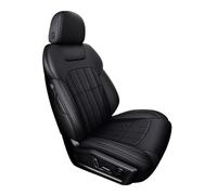 Qsnfda Couvre Siège pour BMW E60 F30 E46 E36 E39 X5 E70 E30 E53 F10 F11 X3 E83 E91 F20 F25 E65 X1 GT Housses De Siège Auto en Cuir(1 Piece Balck)