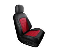Qsnfda Couvre Siège pour Cayenne pour 996 pour Macan pour Boxster Housses De Siège Auto en Cuir Accessoires De Luxe Imperméables pour Intérieur De Voiture(1 Piece Black Red)