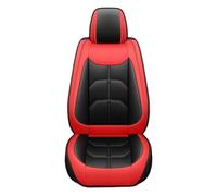 Qsnfda Couvre Siège pour Nissan pour Qashqai pour Juke pour Leaf pour Armada pour Cube pour Dualis pour Tiida pour Bluebird Housse De Siège Avant 1 Pièce(Black Red)