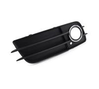 Qsnfda Feu Avant Antibrouillard Pour A4 B8 S4 2008-2012 Couverture Grille Légère Brouillard Gauche/droite Pare-chocs Avant Voiture Avec Anneau Chromé(Gauche)