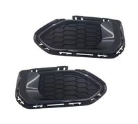 Qsnfda Feu Avant Antibrouillard Pour Fit 2018 2019 Car Front Bumper Fog Light Lamp Trim Grille Bezel Frame Cover Shell Cap Hood Cover Sans Trou Lampe(Left right)