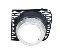 Qsnfda Feu Avant Antibrouillard Pour Land Pour Rover Pour Range Pour Rover Pour Vogue L322 2010-12 Lampe Brouillard Avant Pare-chocs Light Trim Cover Frame Grille(Silver right)