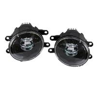Qsnfda Feu Avant Antibrouillard Pour Toyota Pour Corolla Pour RAV4 Pour Camry Pour Yaris Pour Prius Pour CHR Phare Voiture Lumières Jour 12V Lampes Brouillard(Led White C)