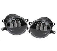 Qsnfda Feu Avant Antibrouillard Pour Toyota Pour Corolla Pour RAV4 Pour Camry Pour Yaris Pour Prius Pour CHR Phare Voiture Lumières Jour 12V Lampes Brouillard(Led Yellow B)