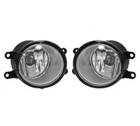 Qsnfda Feu Avant Antibrouillard Pour Toyota Pour Corolla Pour RAV4 Pour Camry Pour Yaris Pour Prius Pour Hilux Phare Voiture Lumières Jour 12V Lampes Brouillard LED(Halogène)