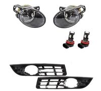 Qsnfda Feu Avant Antibrouillard Pour Vw Pour Passat B6 2006-11 LED Phares Avant Lampe Brouillard Halogène Feux Brouillard Couverture Lampe Conduite(LED and Covers)