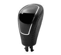 Qsnfda Pommeaux De Leviers De Vitesse Pour Ford Pour Mondeo MK4 S-MAX Kuga Galaxy MK1 BLK Levier Transmission Automatique Poignée Boîte Vitesses Levier Vitesse Cuir