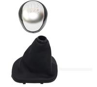 Qsnfda Pommeaux De Leviers De Vitesse Pour Kia Pour Forte 2009-2013 Poignées Boîte Vitesses Couvercle Levier Changement Vitesse À 6 Soufflet Jaquette Anti-poussière(Type 5 square)