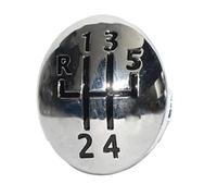 Qsnfda Pommeaux De Leviers De Vitesse Pour Megane Pour Scenic Pour Laguna Pour Espace 5/6 Vitesses Pommeau Levier Vitesse Emblème Garniture Capuchon Couvercle(R 1 2 3 4 5)