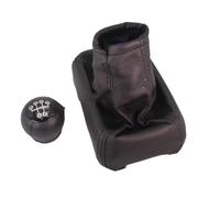 Qsnfda Pommeaux De Leviers De Vitesse Pour Opel Pour Corsa B 1993-1998 1999 2000 Pommeau Levier Vitesse 5 Vitesses Style Voiture Avec Soufflet En Cuir PU(Gear knob boot)