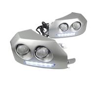 Qsnfda Principal Phare Pour Toyota Fj Pour Cruiser 2007 2008 2009 2010 2011 2012 2013 2014 Voiture LED DRL Feu Brouillard Feux Jour Feu Brouillard Cadre Feux Avant