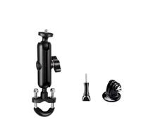 Qsnfda Support Telephone Moto pour Hero 13 12 11 10 9 8 pour Insta360 X3 X4 DJI Osmo Action 5 4 3 Support Guidon Moto 360° Support Vélo(A)