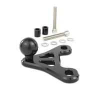 Qsnfda Support Telephone Velo Support Support de Plaque Navigation GPS CNC Moto pour Triumph pour Rocket 3 R et GT 2020-2024