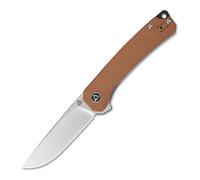 QSP Couteau Osprey Lame Satinée 14C28N, Manche Micarta Marron QS139-A