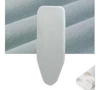 QSPNVFB Housse De Rechange pour Planche À Repasser 110x32 Cm Résistants À La Chaleur Housse Table À Repasser avec Rembourrage Épais, Réglable(Light Green)