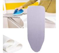 QSPNVFB Housse De Table À Repasser 90x30 Cm, Housse De Rechange pour Planche À Repasser, Cotton Housse Table A Repasser, Résistants À La Chaleur, Elastic(Grey Grid)