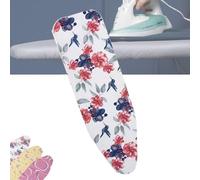 QSPNVFB Housse pour Table À Repasser 110x32 Cm Cotton Housse Table À Repasser avec Rembourrage, Housse De Planche À Repasser Résistants À La Chaleur(Yellow)