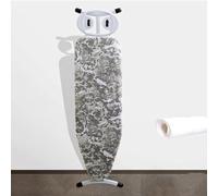 QSPNVFB Housse Table À Repasser 95x30 Cm, Cotton Housse pour Table À Repasser, Housse De Table À Repasser Réglable, Résistante Aux Brûlures, Elastic(Marble,95x30 cm/13x38 in)