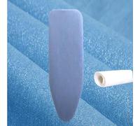 QSPNVFB Housse Table À Repasser 95x30 Cm, Cotton Housse pour Table À Repasser, Housse De Table À Repasser Réglable, Résistante Aux Brûlures, Elastic(Blue,95x30 cm/13x38 in)