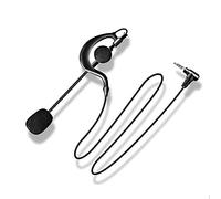 QSPORTPEAK Arbitre Casque à Crochet pour Interphone V6 / Q7 / V4 / FBIM, Oreillette de Football Arbitrage