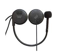 QSPORTPEAK L1M Casque Bluetooth pour Casque de Moto, appels avec réponse Automatique en 10 Secondes, Micro Casque dédié pour Casque MP3,équipement de Communication pour Moto