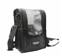 QSTDGVPW 1 Sac de Maquillage Détachable avec Poches Filet Latérales Fermeture Sécurisée Compartiments Flexibles pour Outils Divers Construction Imperméable, Ceinture Et Bandoulière