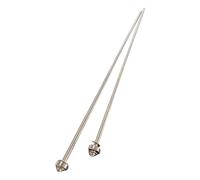 QSTDGVPW 2 Essieux de Rechange, Robustes, Portables, en Acier Inoxydable, Accessoires d'entretien, Salle de Sport Professionnelle.