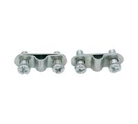 QSTDGVPW 2X Plaque de Fixation pour Garde-Boue de Vélo, Pièces de Réparation, Accessoire, Pince de Fixation