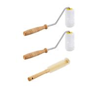 QSTDGVPW 3 Pièces Rouleau Désoperculateur Extracteur Outils Brosse à Utiliser Convient Apiculture Nettoyage