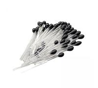 QSTDGVPW 3x50 Pièces Accessoires Yeux de Crabe Yeux de Crevette, Petit pour Les Fournitures d'attache de Mouche d'eau Douce d'eau Salée, Matériaux d'attache de