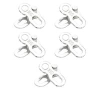 QSTDGVPW 5 Paires de Maillons de Chaîne Réutilisables pour Réparation, Montage Facile, Connecteurs de Chaîne Professionnels, 10 Vitesses