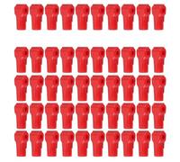 QSTDGVPW 50 Pièces Peg Locks Verrou de Fixation pour Crochet Magasin Panneau Perforé Accessoire Pp Léger Adapté à Exposition de Marchandises, Diamètre Du Trou :