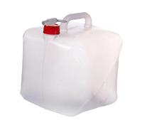 QSTDGVPW Bidon d'eau, Jerrican Léger, Distributeur de Boissons, Réservoir pour Camping, Boissons, Urgences, Randonnée, Rouge, 15l