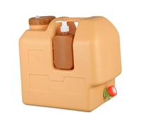 QSTDGVPW Bidon Eau avec Robinet, Robinet Contauteur de Stockage d'eau avec Distributeur de Savon, Jerrican d'eau Alimentaire de Camping, pour Activités de Plein Air, Caravane, Randonnée, 30L