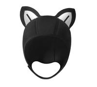 QSTDGVPW Cagoule de Plongée, Bonnet de Bain, Vous Garde Au Chaud, Imperméable, Cagoule Thermique pour Combinaisons de Plongée, pour La Plongée en Apnée, Le Kay, Oreille à Ligne Noire