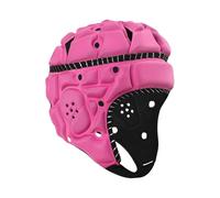QSTDGVPW Casque de Rugby pour Enfants, Protection de Tête pour Le Rugby, Rembourrage Souple, Casque de Football Américain, pour Le Skateboard, Football América, Rose