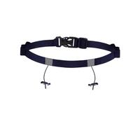 QSTDGVPW Ceinture Porte-dossard Réglable, Légère et Polyvalente, avec Support pour Dossard, Fixable, pour Femmes et Hommes, Bleu Marine