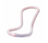 QSTDGVPW Cercle de Fitness Été avec Couverture Mesh Respirante Design Prévenant Les Blessures Mécanisme Anti-Rupture Effet Discret Adapté aux Routines de Sport, Rose Glace, 2 KG