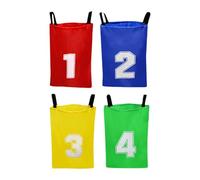 QSTDGVPW Ensemble de 4 Courses En Sac pour Gazon, Courses de Relais, Idéal pour Noël, Les Fêtes de Famille et Pâques.
