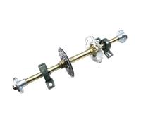 QSTDGVPW Essieu Arrière pour Kart à Pédales Axe Dynamique Support Accessoire Montage Simple Personnalisation Structure Adapté aux Ateliers de Bricolage et, 61CM, Brid 5