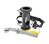 QSTDGVPW Extracteur d'Estomac de Fer pour Bovins Aimant Absorbeur d'Objets Métalliques Acier Résistant Instrument Vétérinaire Outil Facile Adapté aux Éleveurs