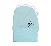 QSTDGVPW Gant Demi-Doigt Golf Flexible Antidérapant Filet Glace Protection Adapté Aux Loisirs Pêche Conduite Automobile, Droite Bleue, M