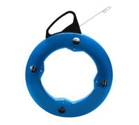 QSTDGVPW Guide-câble Électrique Tire-fils Passe-fil Ruban Enrouleur Outil Électricien Structure Acier et pour Conduits Muraux et, Bobine De Tirage De Câble Bleue Avec Poignée Noire, Modèle FB1350