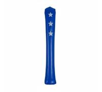 QSTDGVPW Housse de Club de Golf Housse Alignement Protège Tige Étui Bâton Matière PU Douce Doublée Velours Motif Étoile Discret Maintien de d'Alignement en Bon, Bleu Roi