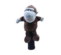 QSTDGVPW Housse de Protection pour Tête de Club de Golf Animal pour La Protection du Bois Pendant Le Jeu, Chimpanzés