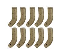 QSTDGVPW Lot de 10 Protège-hameçons pour Carpes, Aligneurs de Lignes Courtes pour Hameçons, Housses pour Hameçons de Pêche en Plein Air, pour Eau Douce et étan, Spot S